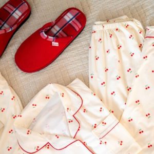 Pijama 3 piezas Cerezas