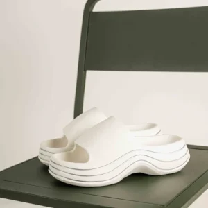 Sandalia Plataforma Blanca
