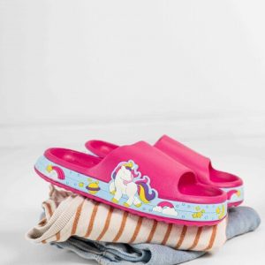 Sandalia Unicornio Fucsia niñas