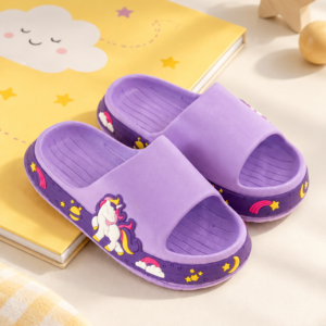 Sandalia Unicornio Violeta niñas