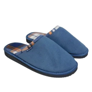 Pantufla Classic azul piedra