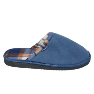 Pantufla Classic azul piedra
