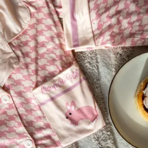 Pijama 3 piezas Rosado