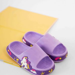 Sandalia Unicornio Violeta niñas