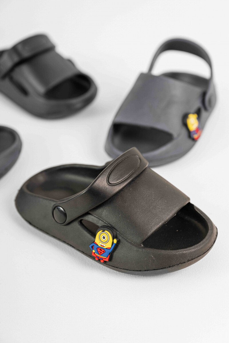 Sandalias Emi Negra - Negro